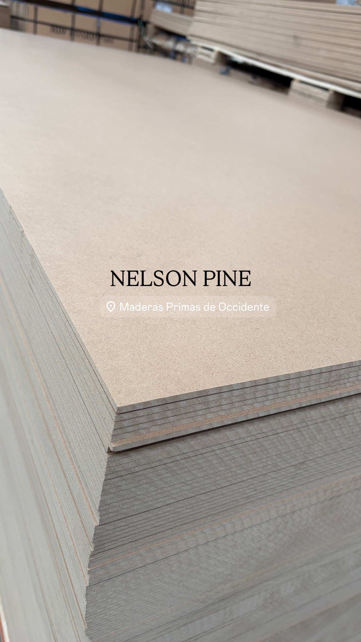 MDF 2.5mm Nelson Pine